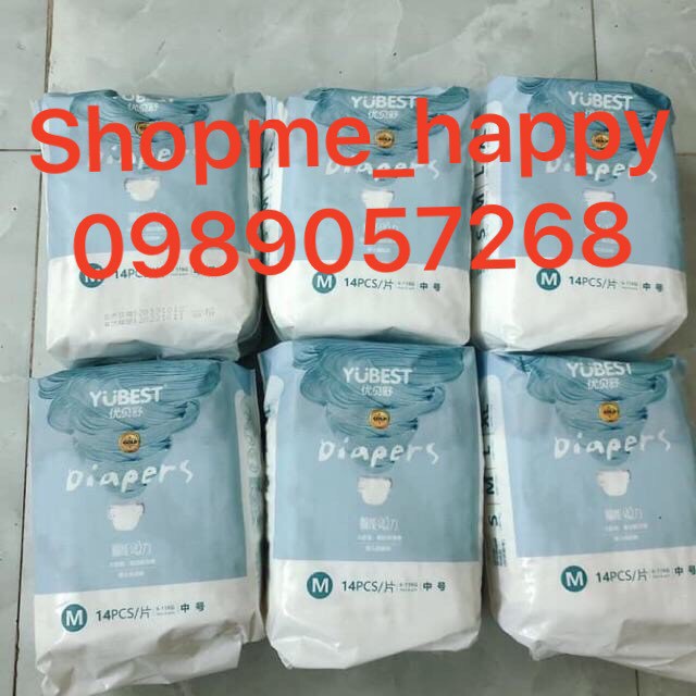  Shop Mẹ Happy Yubest Gold Nội Địa Trung Cao Cấp Dán/Quần S90, M84, L78, XL72, XXL66