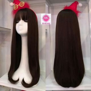 Bộ nguyên đầu thẳng cụp +lưới trùm tóc