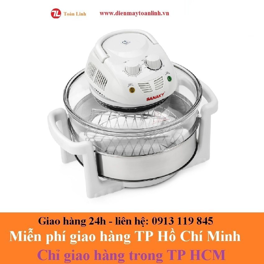 Lò nướng thủy tinh Sanaky VH-148T/D - Hàng Chính Hãng