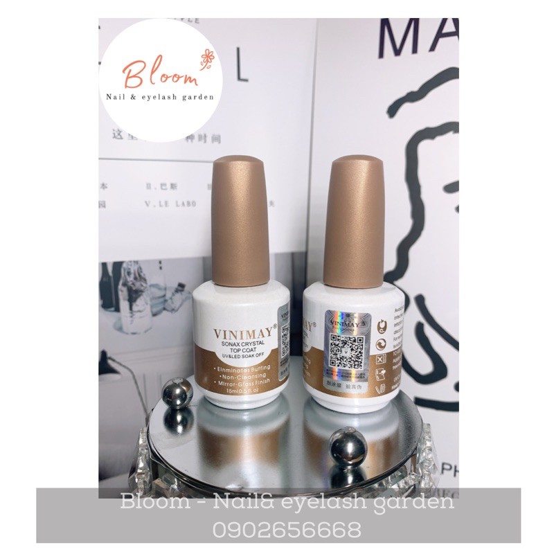 Top kim cương vinimay siêu bóng, không xươc, không bám bụi- dụng cụ nail đẹp