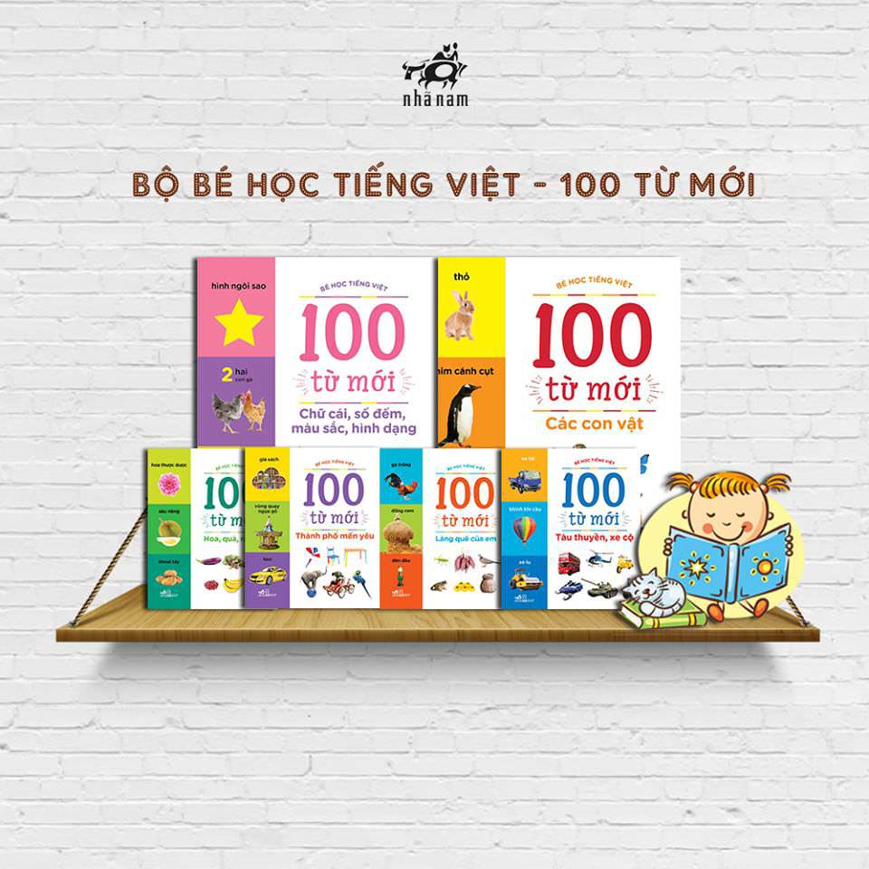 Sách - 100 Từ Mới - Hoa, Quả, Rau, Củ