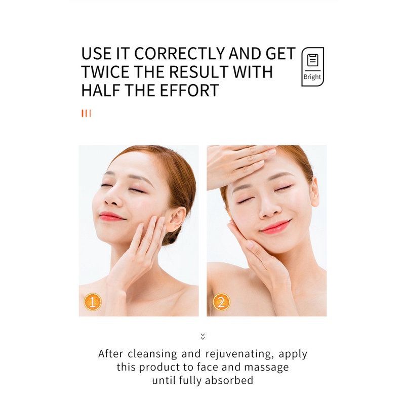 Tinh Chất Vitamin C 30ml Dưỡng Ẩm Làm Trắng Giảm Lỗ Chân Lông Cải Thiện Làn Da Khô