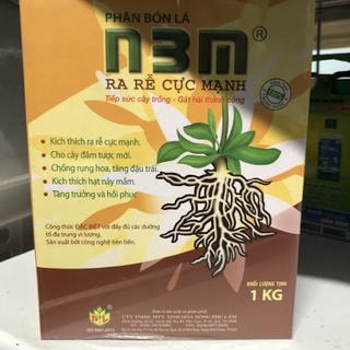 N3M, phân bón lá,kích rễ n3m, ra rễ rực mạnh hộp 1, hòa tan 100% trong nước