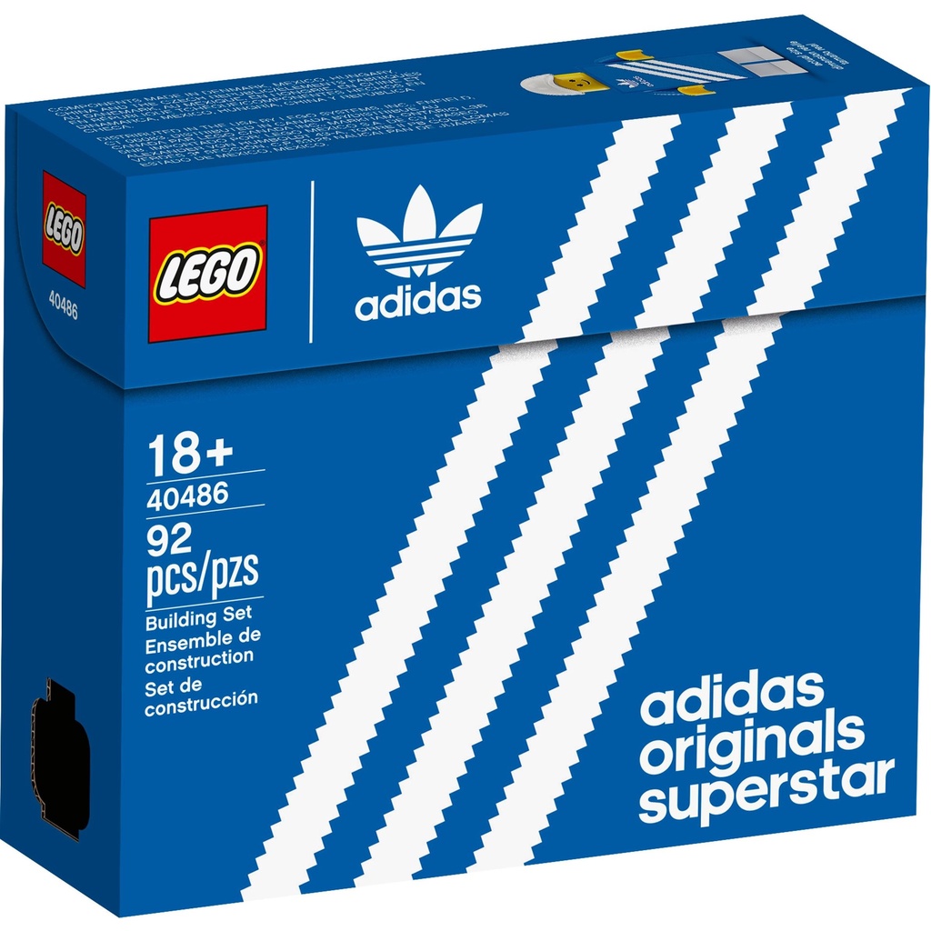 LEGO 40486 Creator - Giày Thể Thao Mini Adidas Originals Superstar