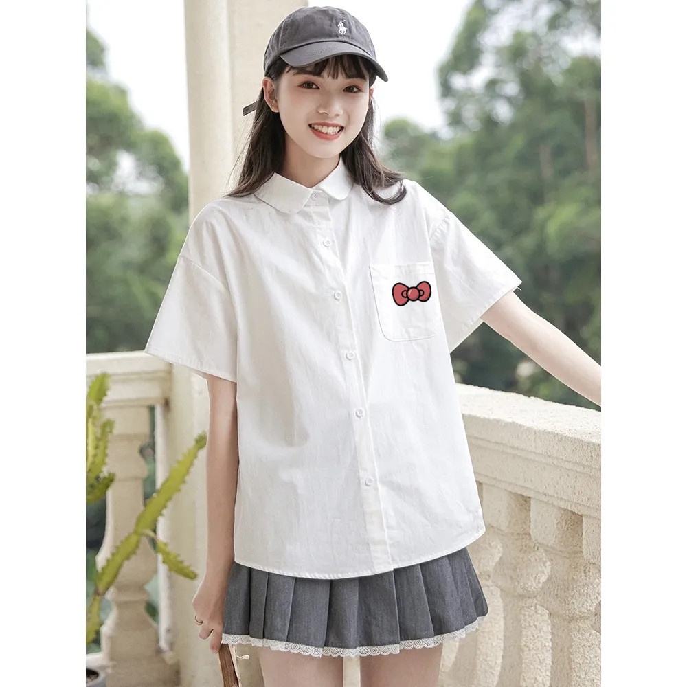 NRVP Áo Sơ Mi Dáng Rộng Thời Trang Hàn Quốc 2022 Dành Cho Nữ