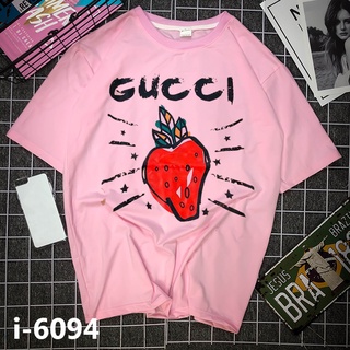 Áo Thun Nữ Unisex In Hình Trái Dâu DLX