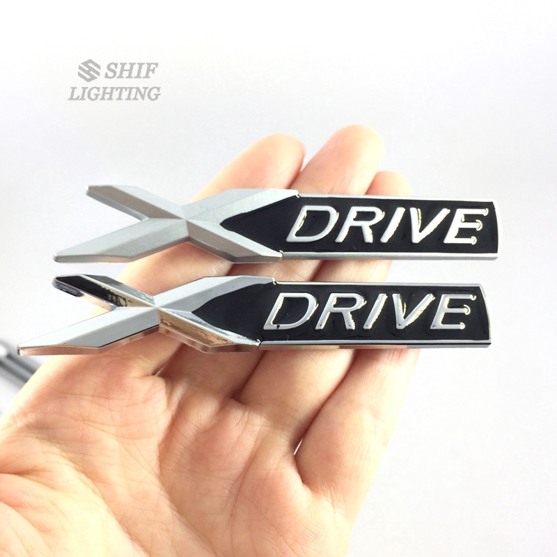 Miếng dán trang trí xe hơi hình chữ EDRIVE SDRIVE XDRIVE bằng kim loại dành cho xe hơi BMW