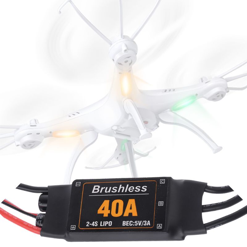 Động cơ không chổi than 40A cho máy bay điều khiển từ xa RC / FPV / Quadcopter / RC