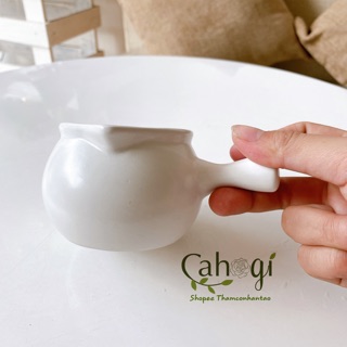 Chậu Sứ Quai Xinh Xắn (không kèm hoa)