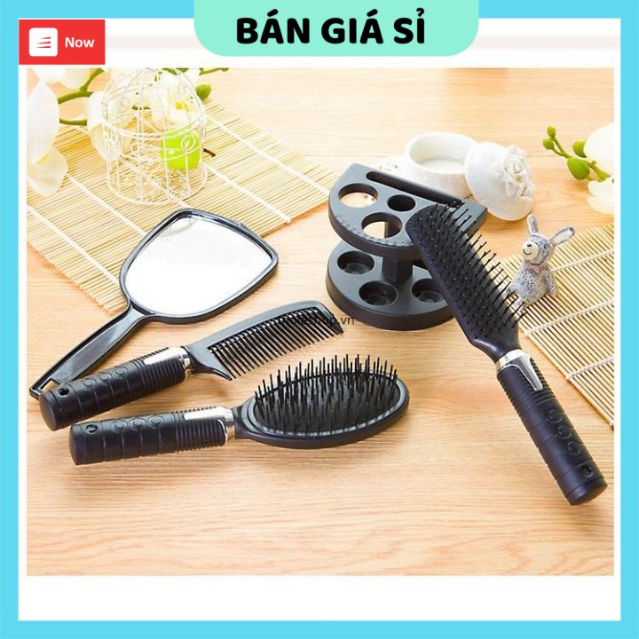 Bộ lược và gương  ️ GIÁ VỐNBộ lược và gương 4 món thiết kế sang trọng, giúp bàn trang điểm của bạn trở nên gọn gàng 63