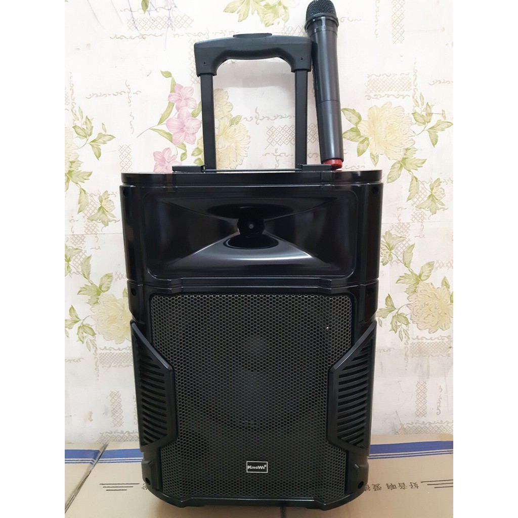 Loa bluetooth karaoke Kingwe S8/Aidelong S8 chính hãng - tặng kèm 1mic không dây siêu hay
