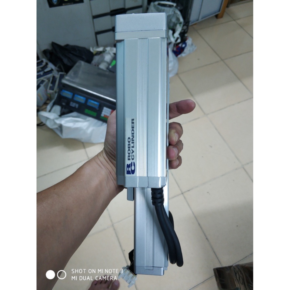 Trọn bộ combo trượt + động cơ servo + driver  ASEL- IAI_JAPAN phù hợp làm trụ hàn cell pin