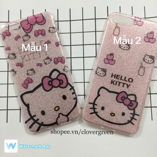 Ốp iphone Hello Kitty lấp lánh (có video)
