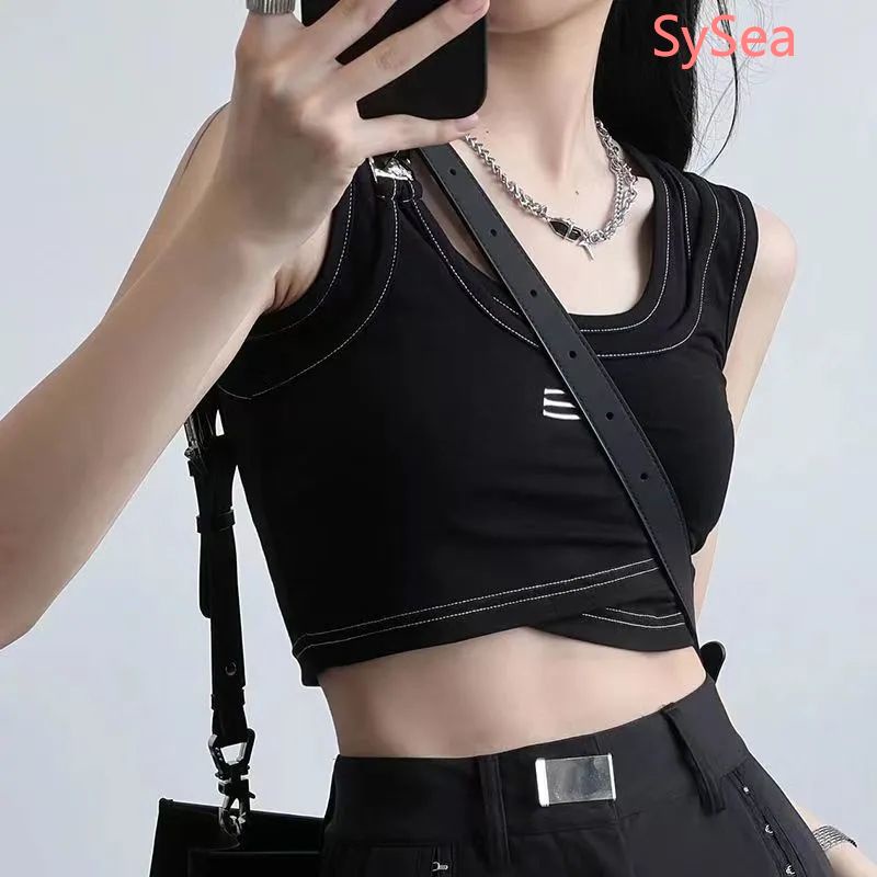 Áo Hai Dây Thể Thao Thời Trang Mùa Hè Cho Nữ