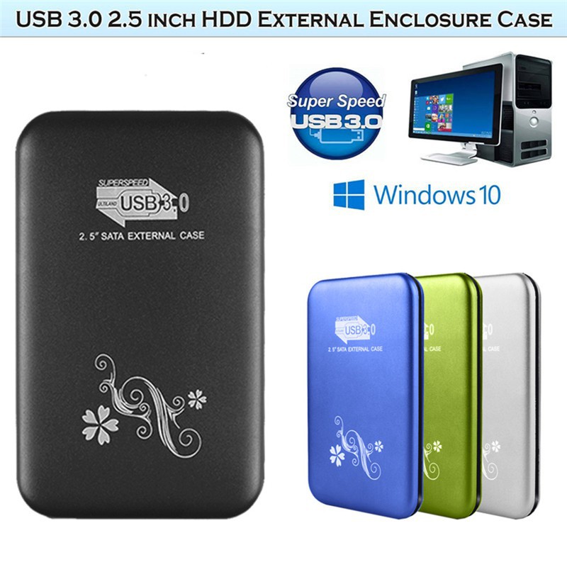 Hộp Đựng Ổ Cứng HDD BOX 2.5 inch SATA USB 3.0 Hợp Kim Nhôm | BigBuy360 - bigbuy360.vn