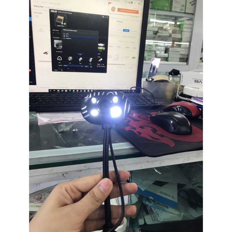 Webcam Kèm Mic Hỗ Trợ Học Trực Tuyến | BigBuy360 - bigbuy360.vn