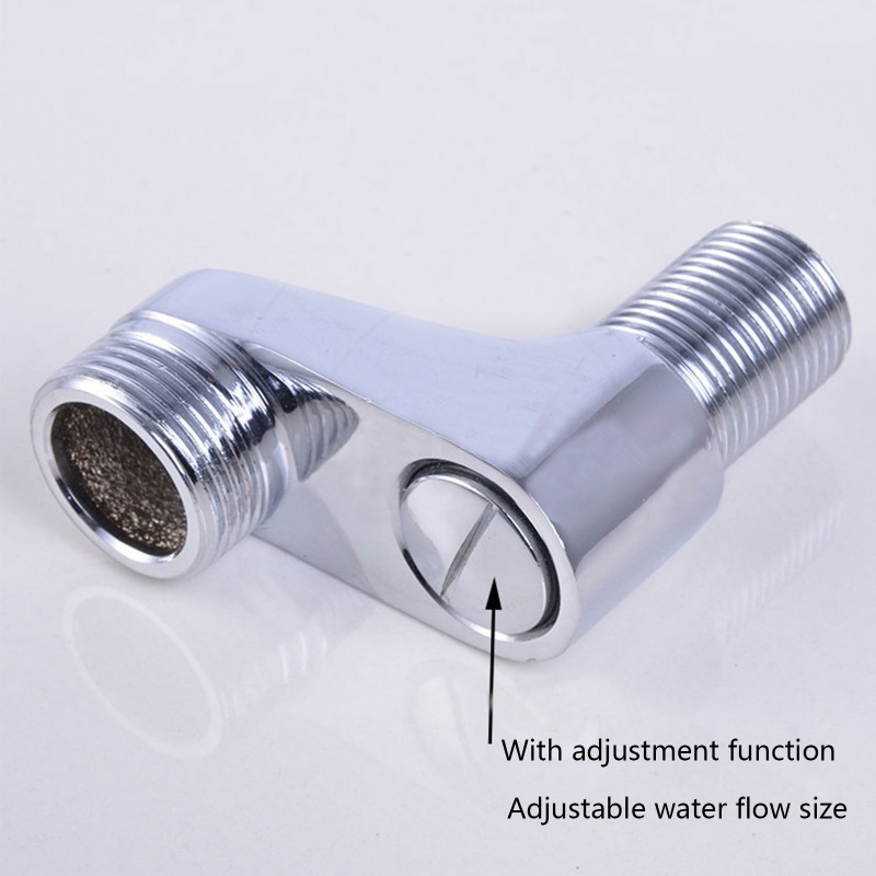 Set 2 Vòi Nước Bằng Đồng Có Thể Điều Chỉnh Góc Độ Eccentric Union Dễ Lắp Đặt