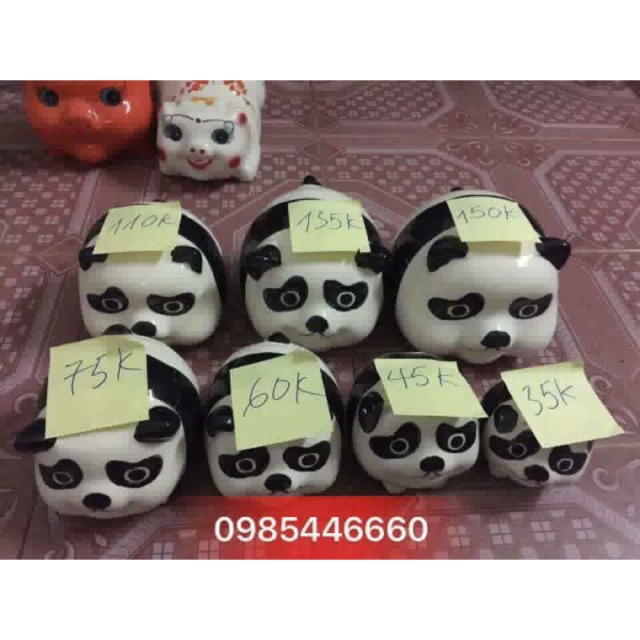 Combo 3 gấu trúc số 6 và 7