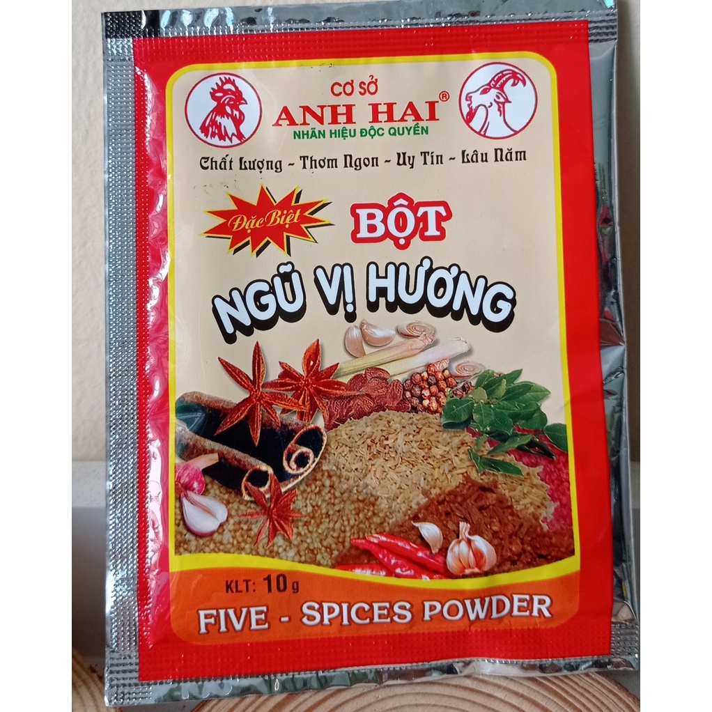 BỘT NGŨ VỊ HƯƠNG cơ sở ANH HAI gia vị ướp thịt quay, xào...