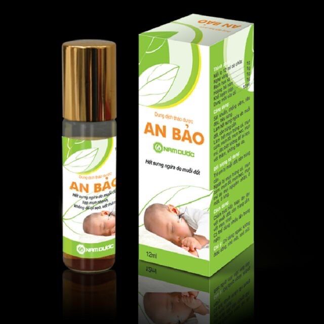 An bảo lăn bôi muỗi đốt