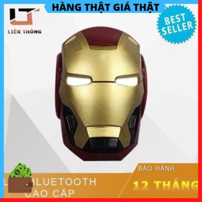 Loa Bluetooth Nghe Nhạc Siêu Chất Ngầu Hình Iron Man - Âm Thanh Siêu Chất Lượng - Thiết Kế Siêu Chất  [HÀNG XỊN]