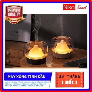 Nikascent Máy xông khuếch tán tinh dầu siêu khuếch tán, phun sương siêu mịn (thơm phòng, khử mùi, cấp ẩm da)