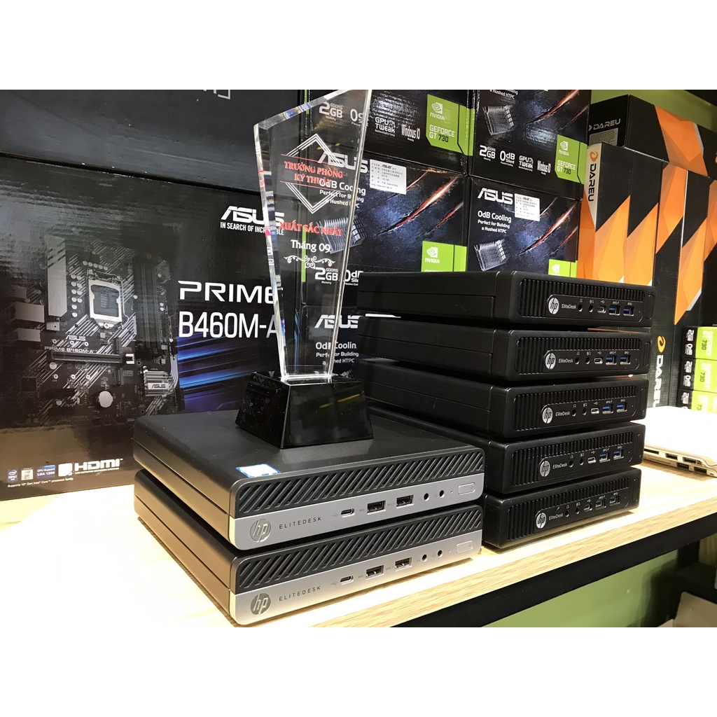 HP 800 G3 MINI PC I7,I5,I3 RAM 8G, 16G SSD NVME WIN10