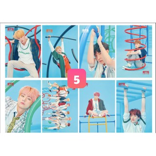 [Sẵn] Poster BTS 8 Tấm Khổ Lớn A3