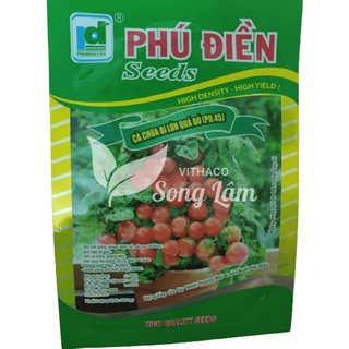 [Phú Điền Seeds] Hạt giống Cà Chua Bi Lùn Quả Đỏ gói 30 hạt