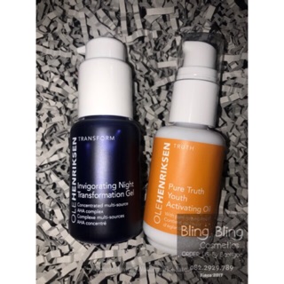 Set dầu và gel dưỡng OleHenriksen
