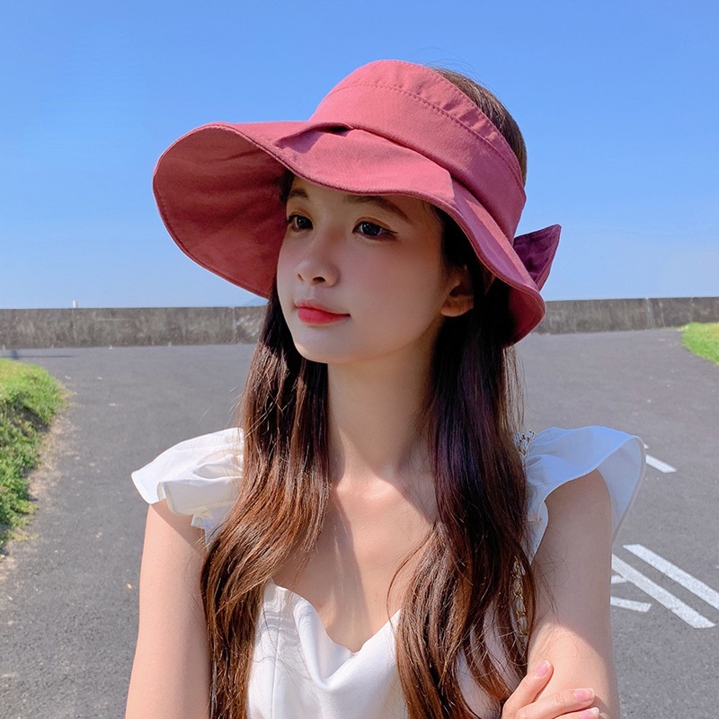 Nón Lưỡi Trai Hở Chóp Chống Tia UV Thời Trang Dành Cho Nữ