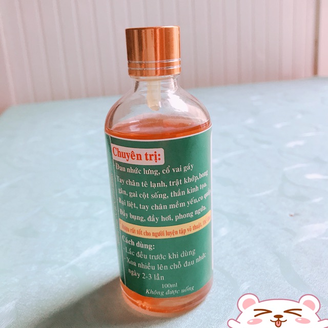 Dầu xoa gia truyền giảm đau 100ml ( bán sỉ)