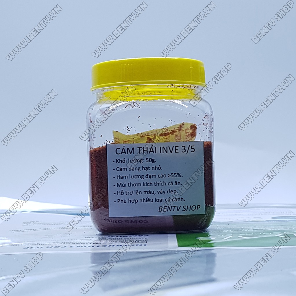 Cám Thái INVE 3/5 | Thức Ăn Cao Cấp Cho Cá Guppy, Betta
