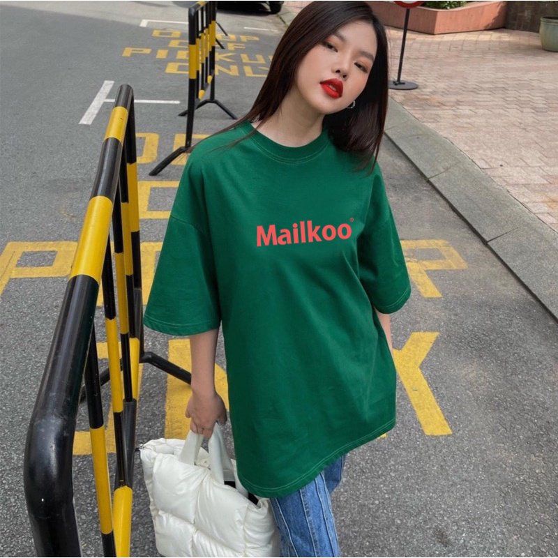 Áo thun Có size❤ tay lỡ Mailkoo🥰
