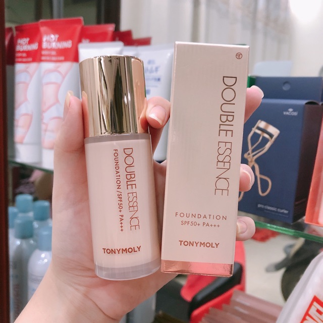❣️Kem nền Tonymoly Double Essence Foundation SPF50+PA+++ #Che_phủ_vượt_trội