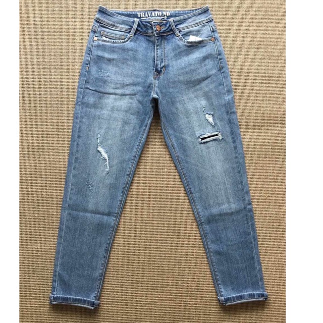 quần baggy rách 9 tấc