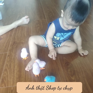 (Combo 10 con) Gà con đồ chơi vặn cót cực đáng yêu cho bé