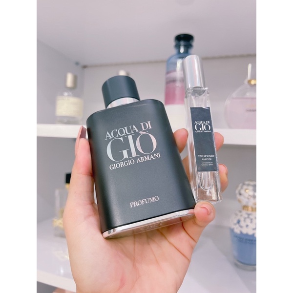 Chiết 10ml Acquadi gio profumo ( giò đen )