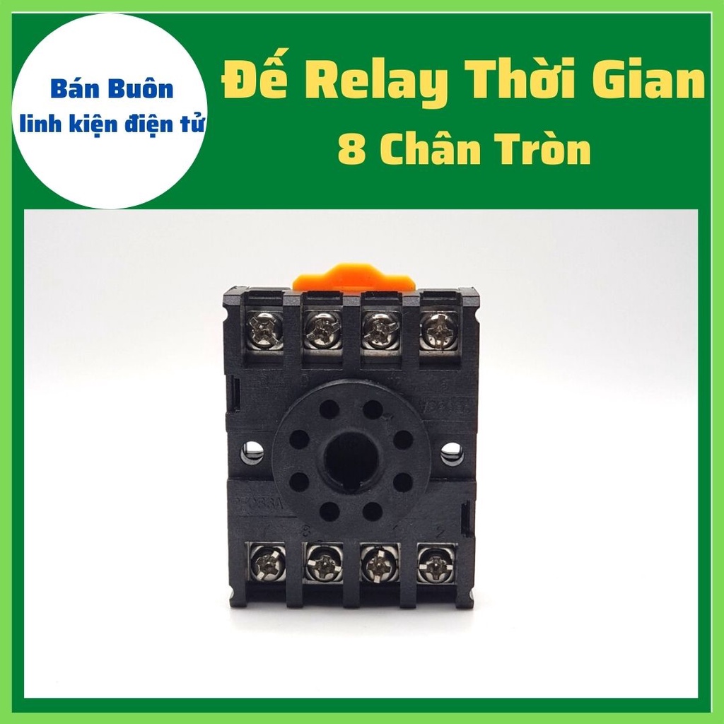 Đế Relay Thời Gian CKC AH3, đế rơ le thời gian