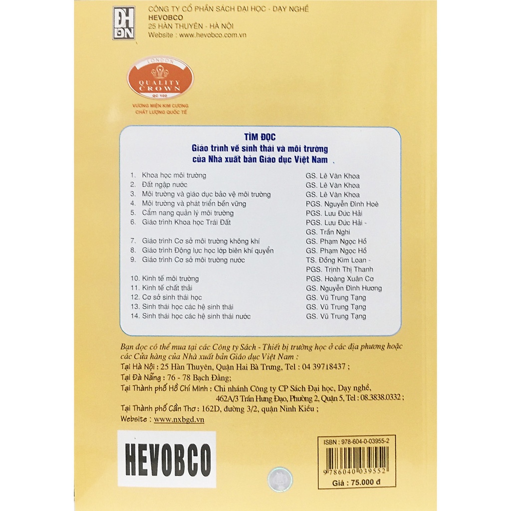 Sách - Môi Trường Và Phát Triển Bền Vững