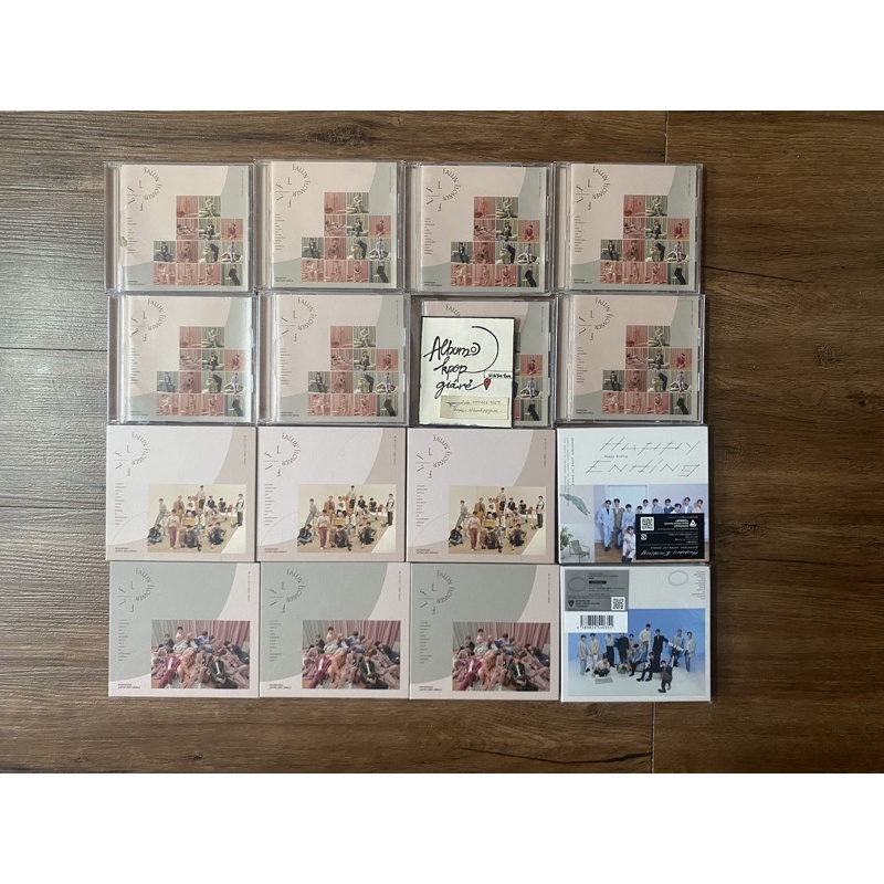 Seventeen mini Album Fallin’ Flower đã khui seal, gồm CD và mini booklet như hình.