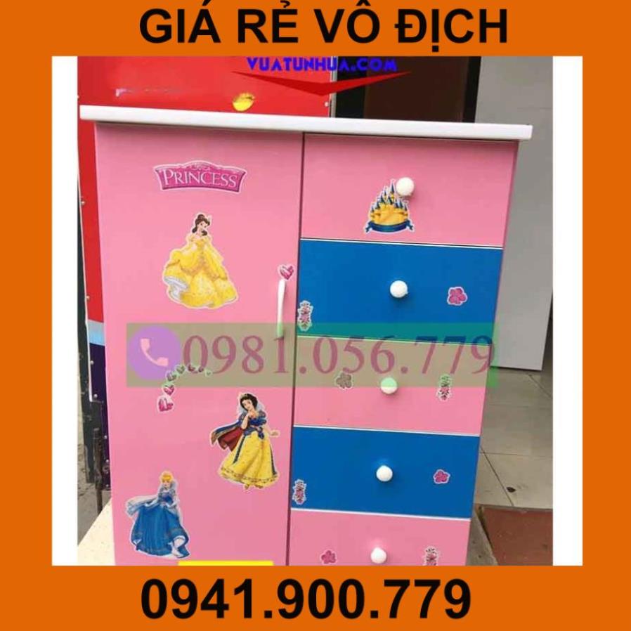 Tủ nhựa đựng quần áo cho bé gái VTB03