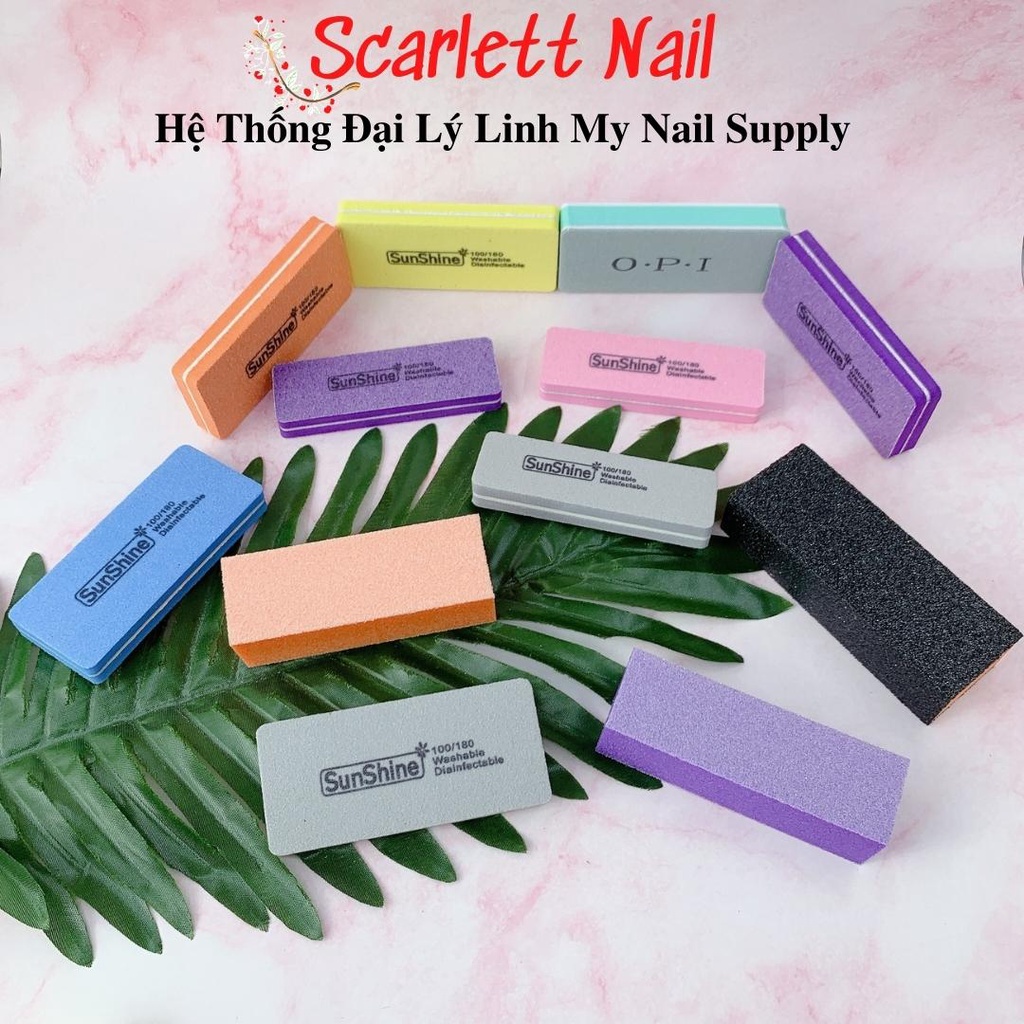 Phao Dũa Móng Mài Mịn Móng OPI Sunshine - Phao Mỹ Nhiều Màu