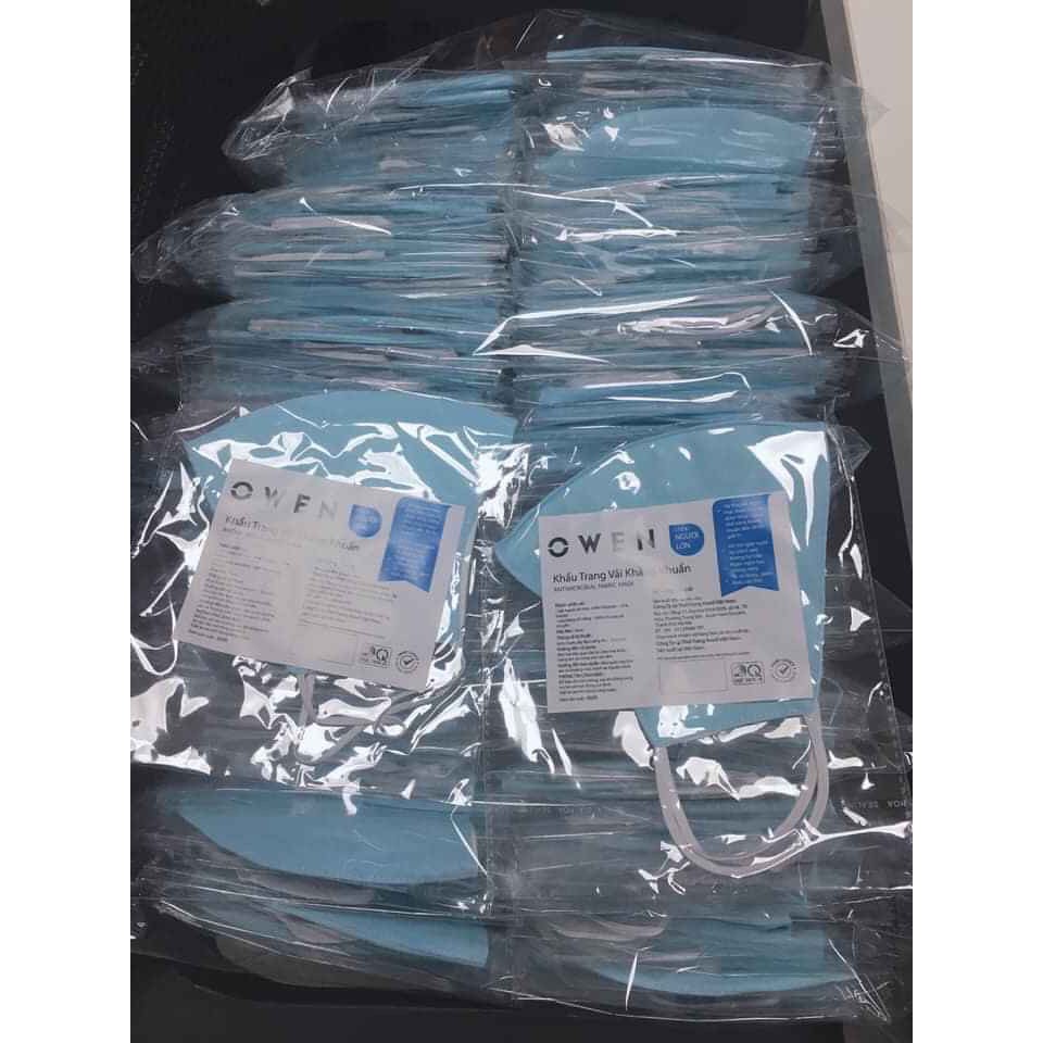 Khẩu trang vải kháng khuẩn Owen KTIN2LOP1 TÁI SỬ DỤNG THÂN THIỆN VỚI MÔI TRƯỜNG | BigBuy360 - bigbuy360.vn