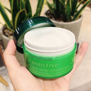 INNISFREE ALOE REVITAL SLEEPING PACK - MẶT NẠ NGỦ LÔ HỘI DƯỠNG ẨM CẤP NƯỚC, PHỤC HỒI DA THIẾU SỨC SỐNG