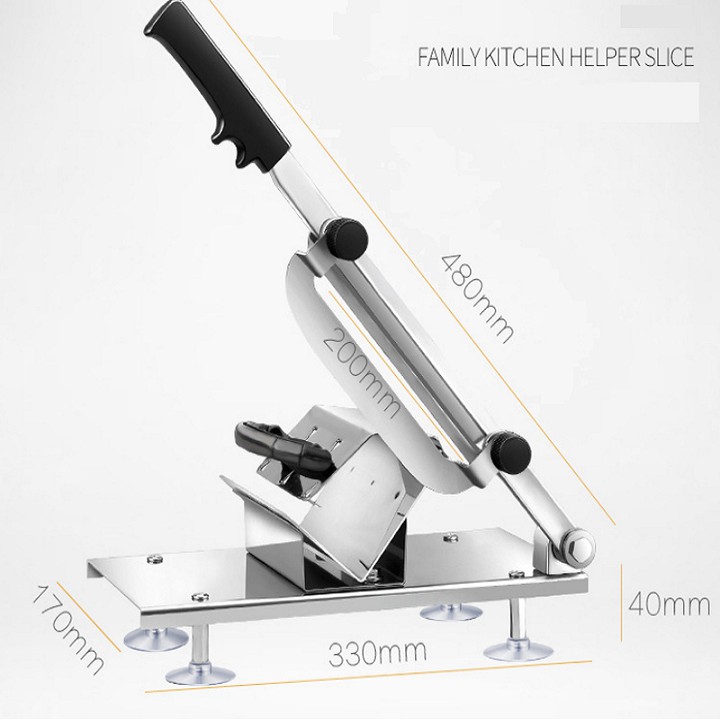 Máy thái thịt đa năng. Máy cắt thịt đông lạnh, thịt gà, ngan, vịt. Tặng lưỡi sơ cua