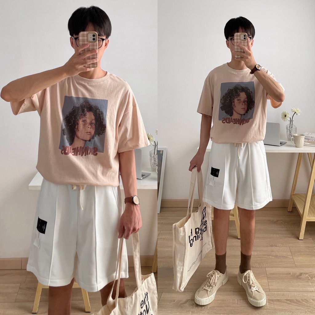 NOBITA HOME - QUẦN SHORTS THUN XẾP LY ASHFORD