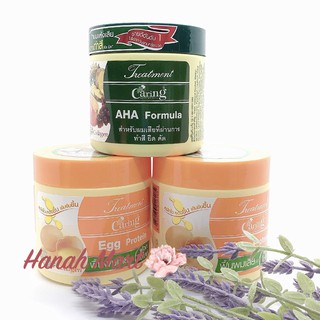 Kem ủ hấp tóc Caring Hair Treatment Thái Lan siêu mềm mượt Hương hoa quả và Trứng Protein