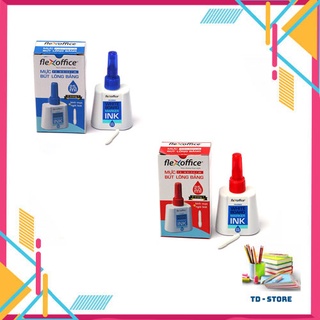 Mực bút lông bảng FlexOffice FO-WBI02 – 25ml (Xanh/ Đỏ/ Đen)