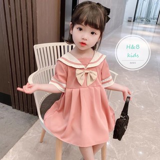 Đầm thủy thủ bé gái siêu cute (2màu)